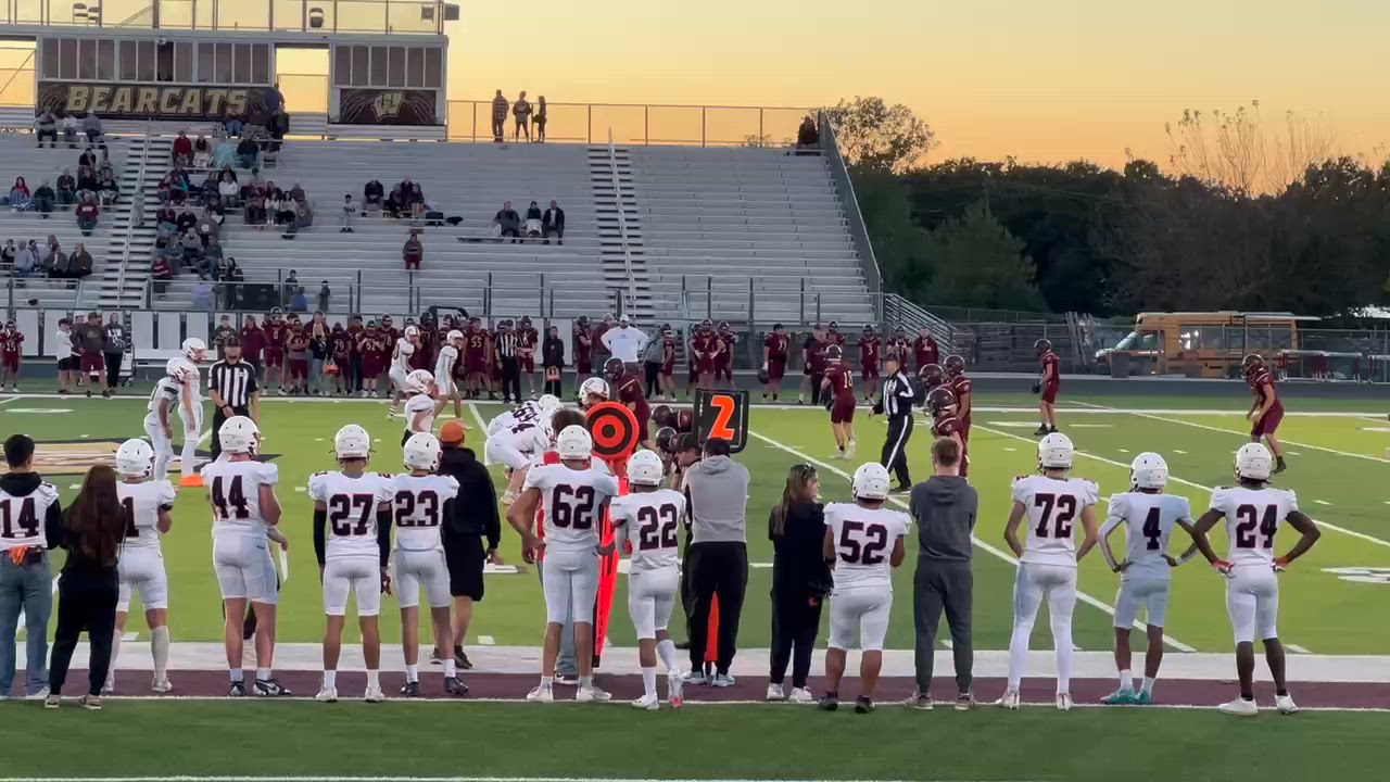 Daniel to Johnson for 15 vs Whitesboro