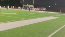 Penalty Kick vs Lincoln under the lights.