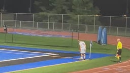Chuck Stevens corner kick assist for Connor Pate header goal.
