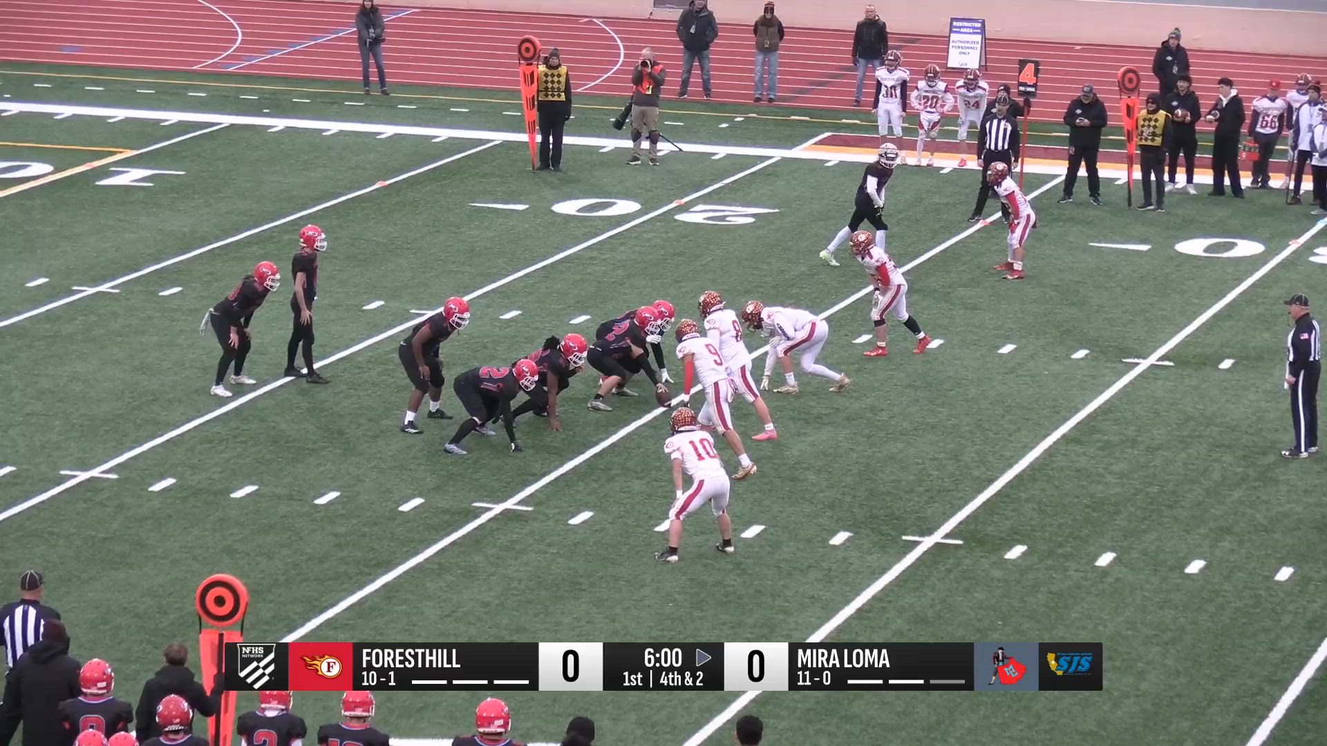 Deangelo Keys with first-ever 8-man TD in sections