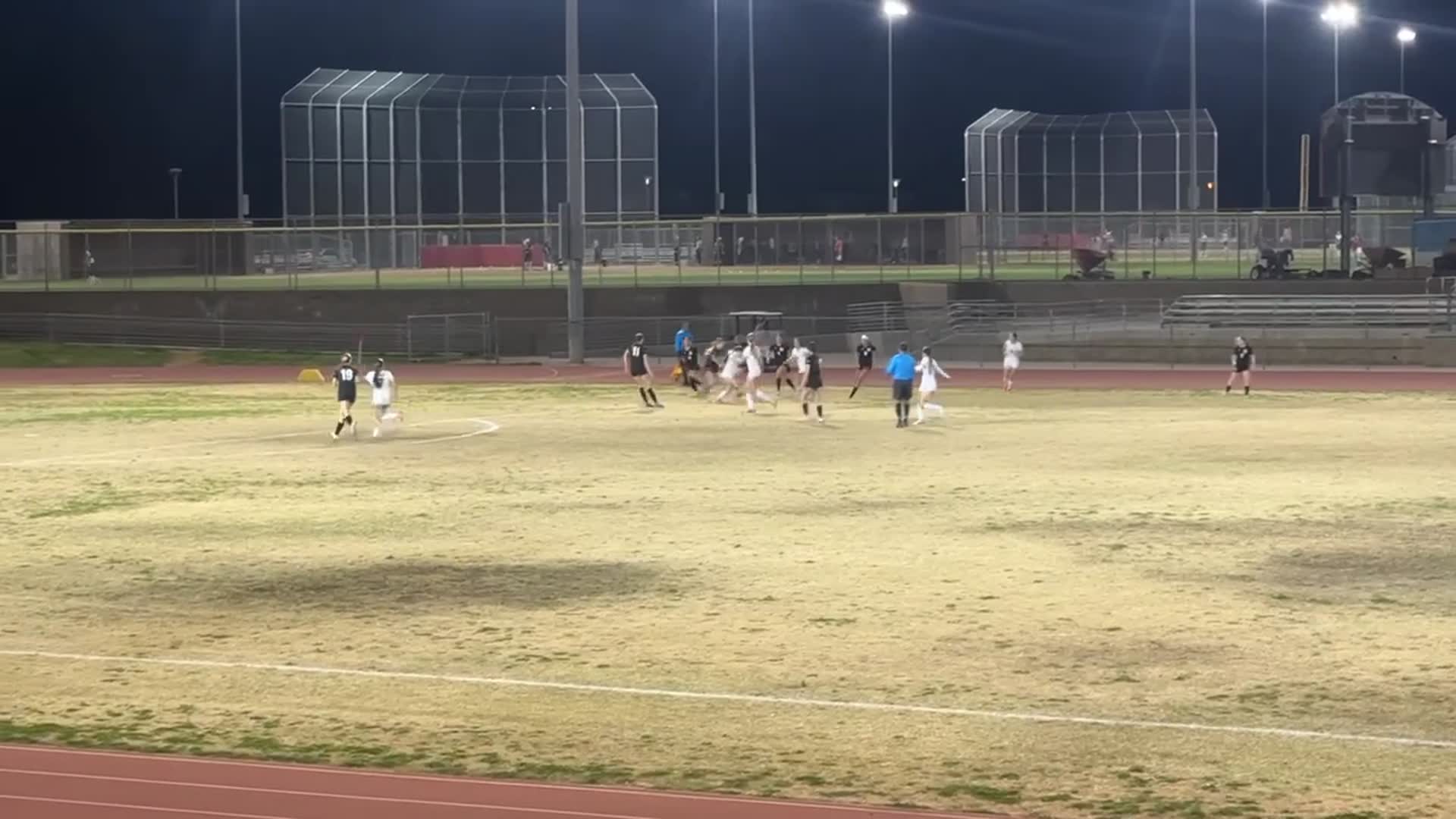 Goaaal! Mariah Teran with the first goal against PD Aztecs. Assist by Heavenly Ramirez.