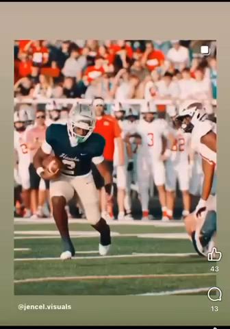Braylon Morris with a powerful rush to the 1 yard line.
