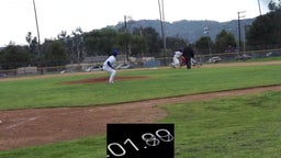 1.89 Pop Time to 2nd, 2-for-4, 1.62 Pop Time to catch runner at 3rd, March 12 vs Burroughs.