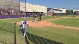 Ben Lopez hits a double off of pitcher Grayson Boles of Saint Augustine 5/21/25