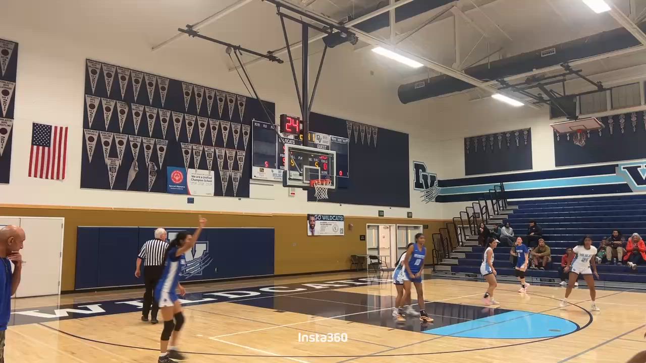 IHS Varsity Girls @ Dougherty Valley High School 11/29/25