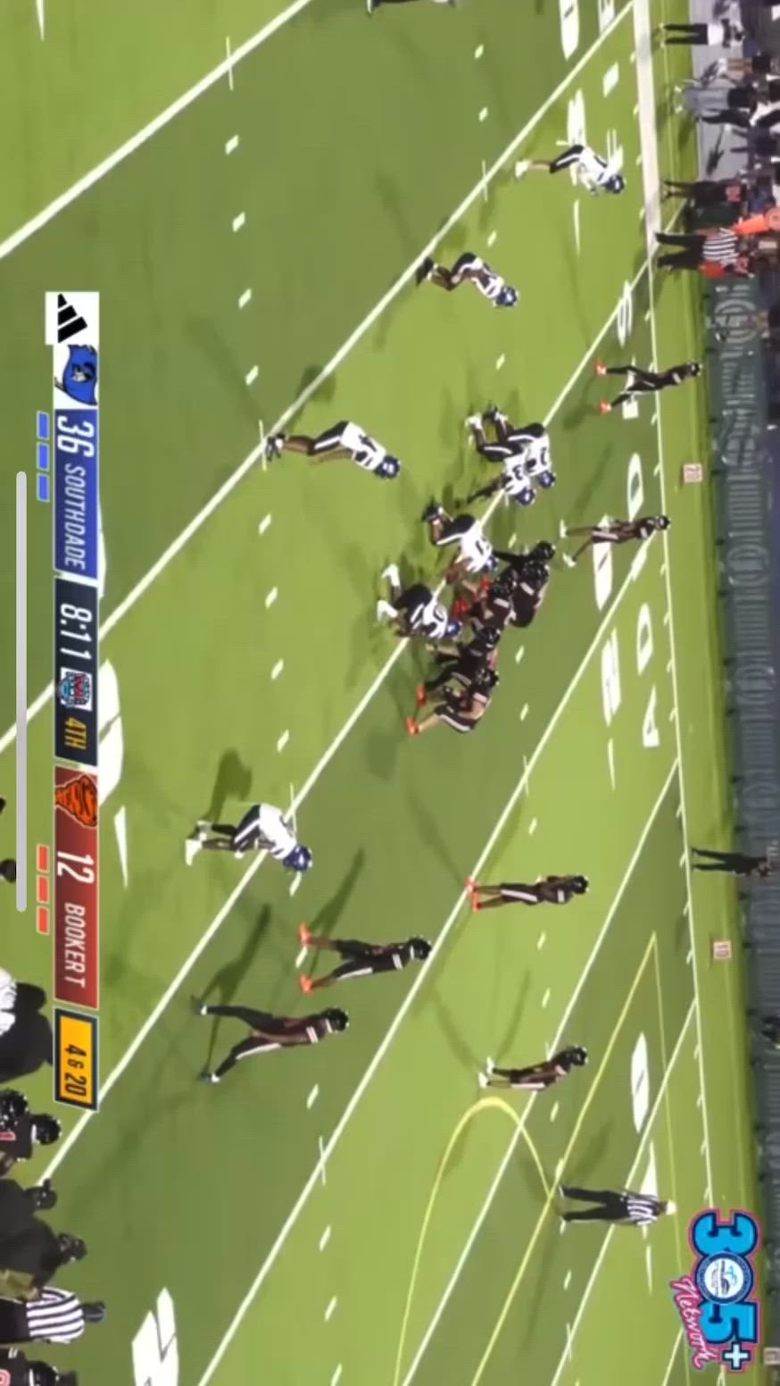 Charles Richardson 7 yard gain