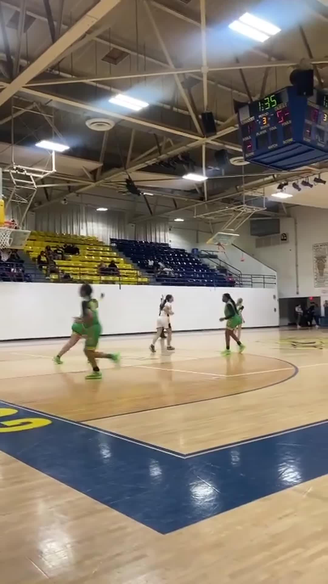 Senior Guard #5 Judaiah Elam for 3