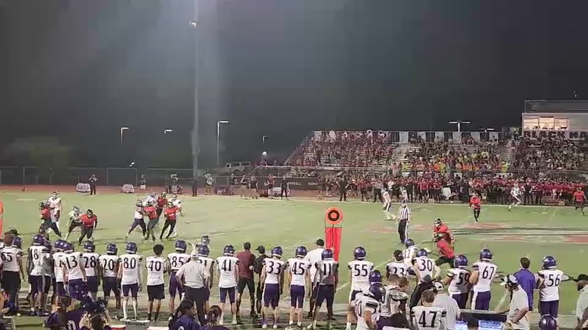 small gain of 7 yards...