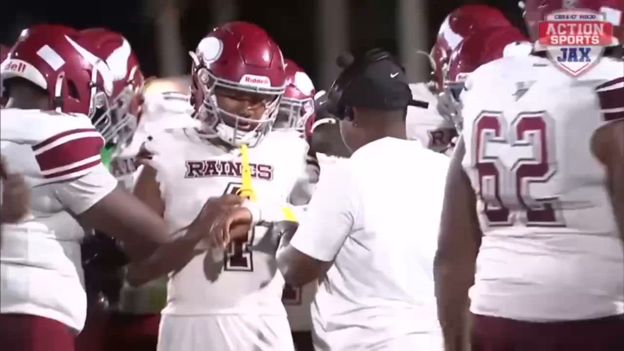 Raines continues to dominate 48-14 victory over Trinity 9/5/25