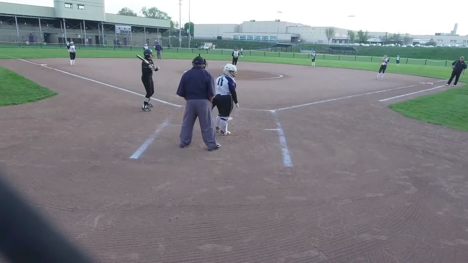 Double play at first