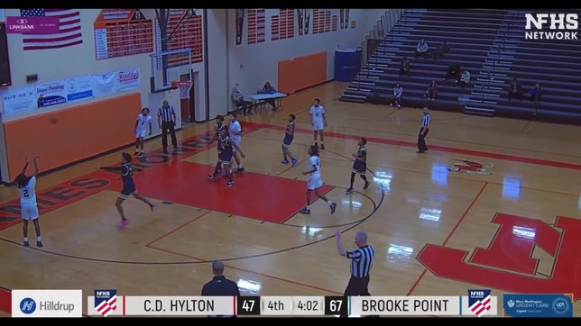BP wins big once again vs Hylton at the James Monroe Xmas Tournament 12/28/2024. BP  should be playing in the final tomorrow, but a close loss to Courtland on day 1 messed up those plans.