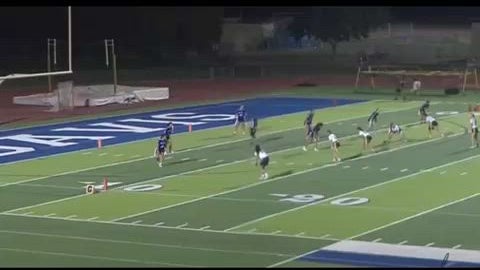 4 catches 39 yds, (1) TD, (1) xtra point, (1) INT. First half only.