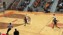 Jayson McCoy fast-break against Grissom HS