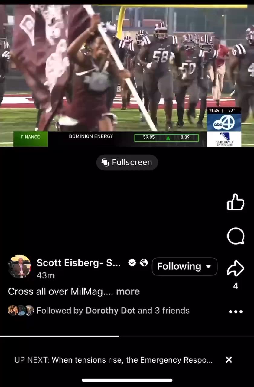 Senior Martrell Wright, Wide Receiver of Baptist Hill with a 70 yard score!