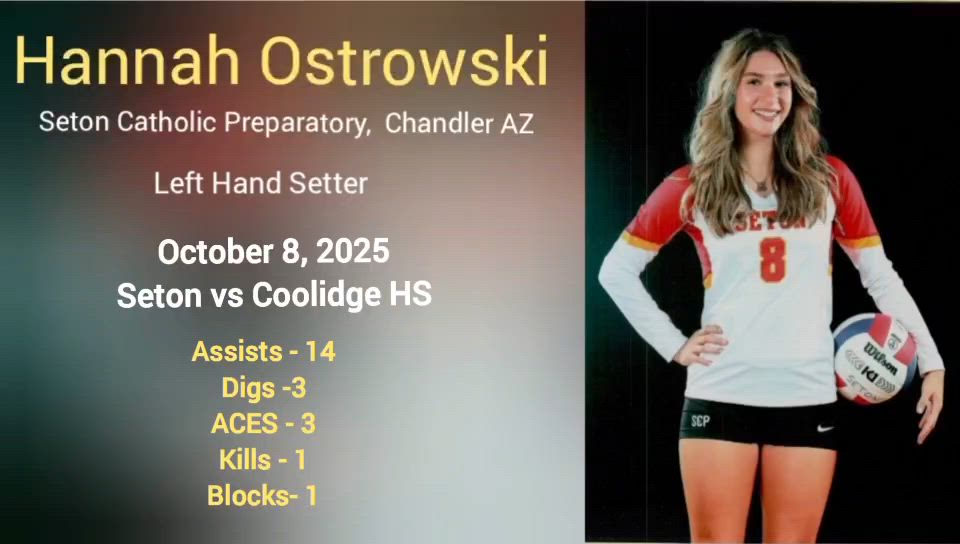 October 8, 2025 Seton vs Coolidge HS