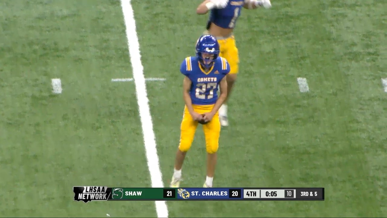 HIGHLIGHTS: CRAZY FINISH IN LOUISIANA | St. Charles Catholic KICKS GAME-WINNING FIELD GOAL