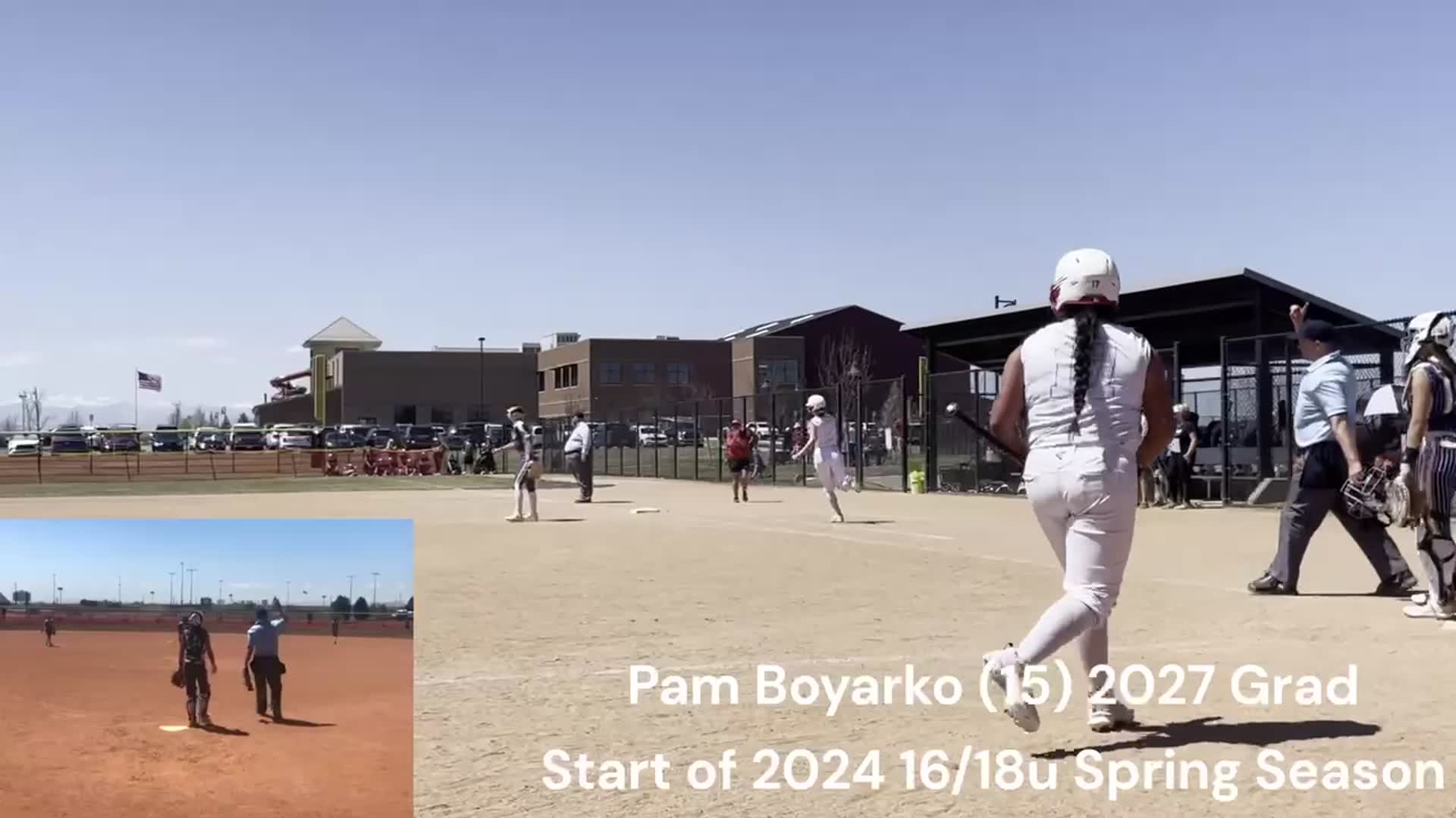 Pam Boyarko 2027, Early Spring 2024, 16u/18u Club Softball HRs