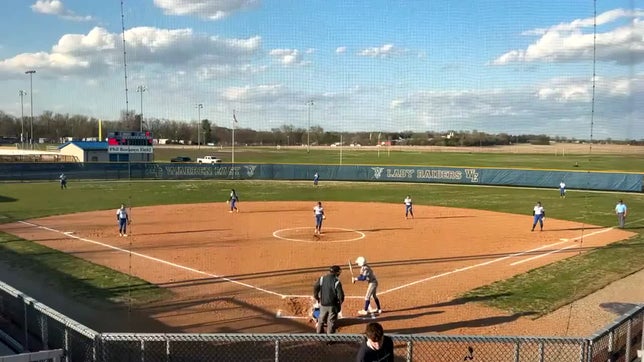 Lead off single and Stolen base by Jordan Brooks 2025 C