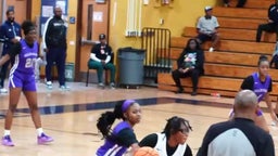 Kamiya Moore #0 : Away Game Vs MLK 2024-2025