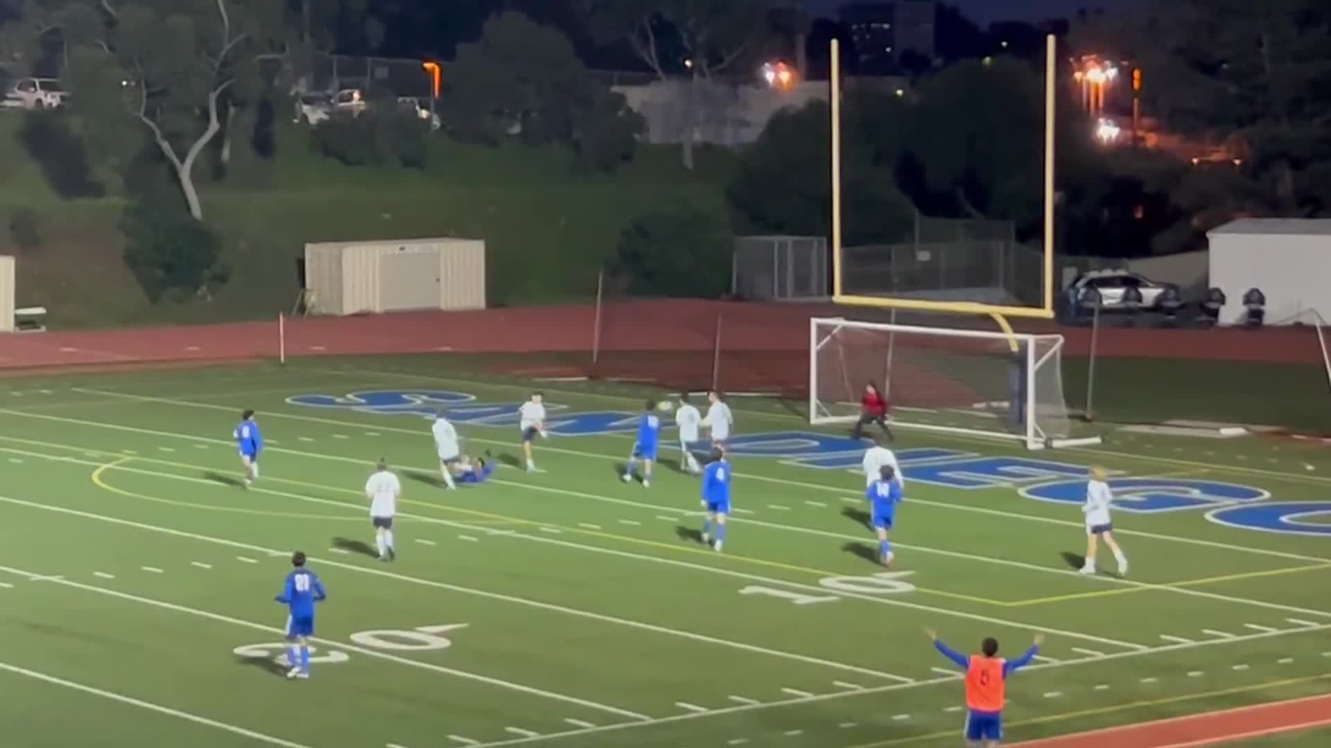 Bicycle kick for a goal