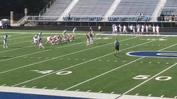 Dominick Medicus throws to Vinne Broll for a touchdown