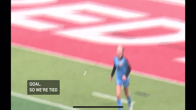 Freshman Macy Hartung buries the game winner in a shootout to win the OVAC Championship!