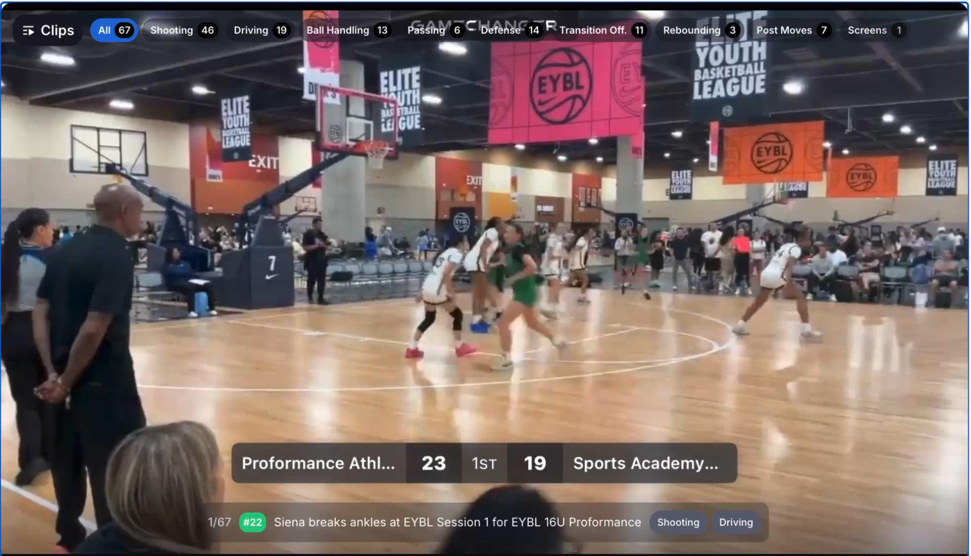 Siena Ostick 2028 Complete Highlights
