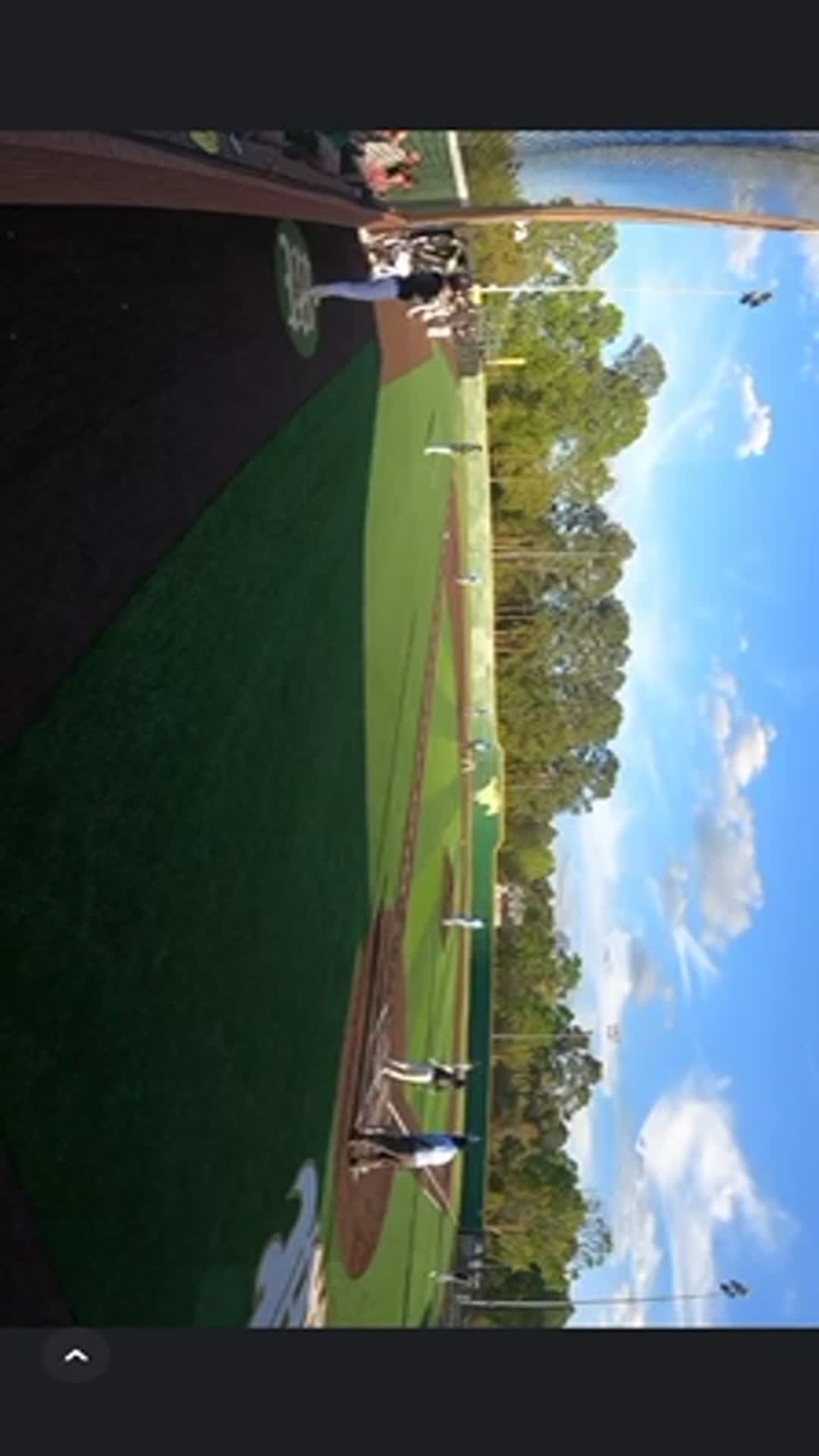 West Jones shortstop Dakota Smith hits a walk off 3 run bomb against Ridgeland in the bottom of the 6th inning.