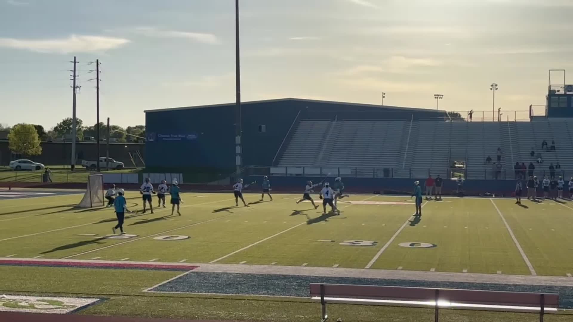 1st Goal vs Oakland hs in Triple OT win