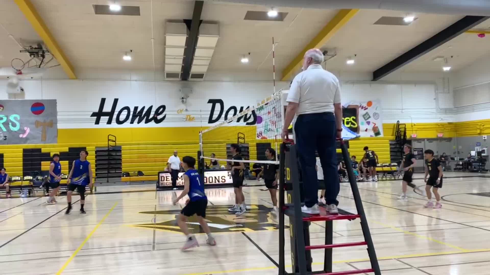 3/21/2024 Varsity Boys Volleyball - Oak Grove @ Del Mar