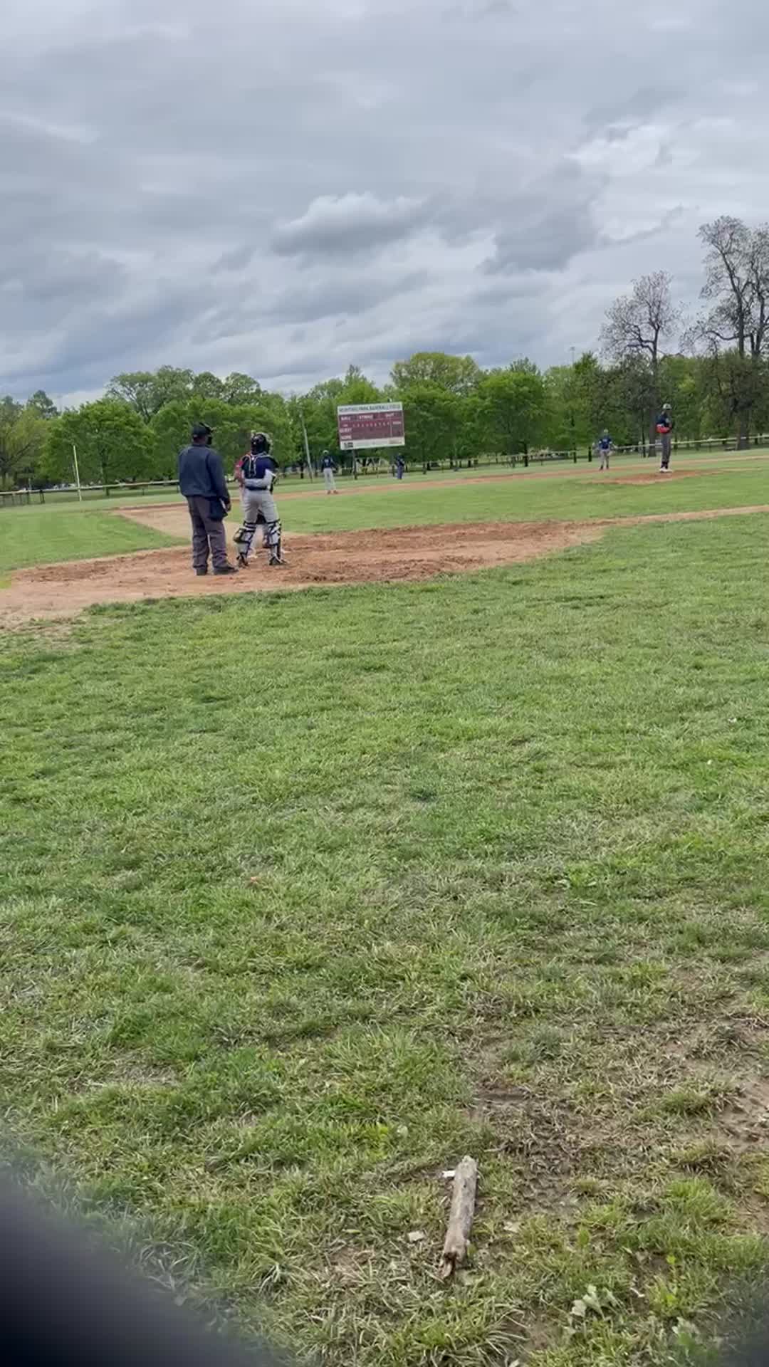 I hit it