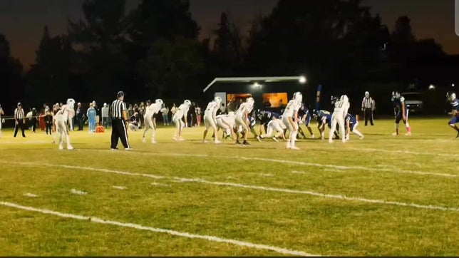 78 yard TD run by sophomore D'marco Santiago
