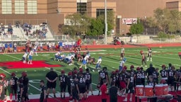 Tigers #18 Taylan Maxwell with the tackle