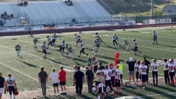 Tigers #9 Tama-Satoa Numera carries for a gain and first down against Snow Canyon