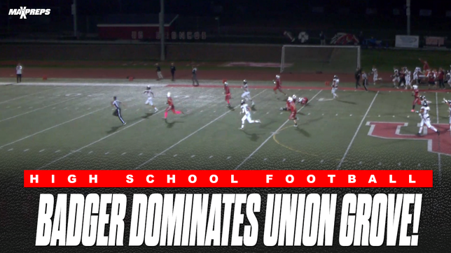 The Badger Badgers extended their perfect season to 9–0 with a dominant 45–14 victory over Union Grove. Quintyn Martinez led the charge with an explosive all-around performance, racking up over 130 total yards and keeping the defense on its heels.