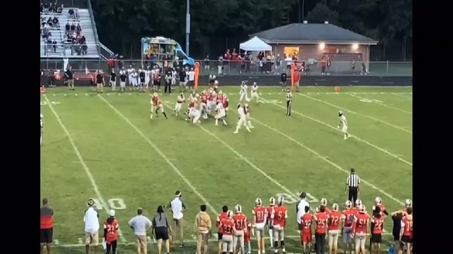 28 yd TD run