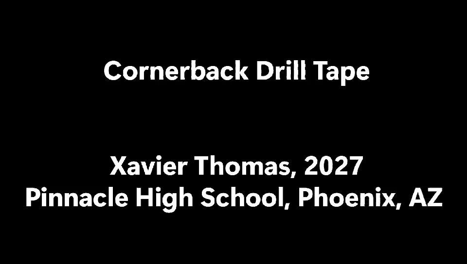 Cornerback Drill Tape