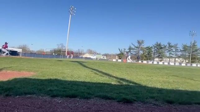 John hilpert 2run homer vs. Quincy sr. Highschool