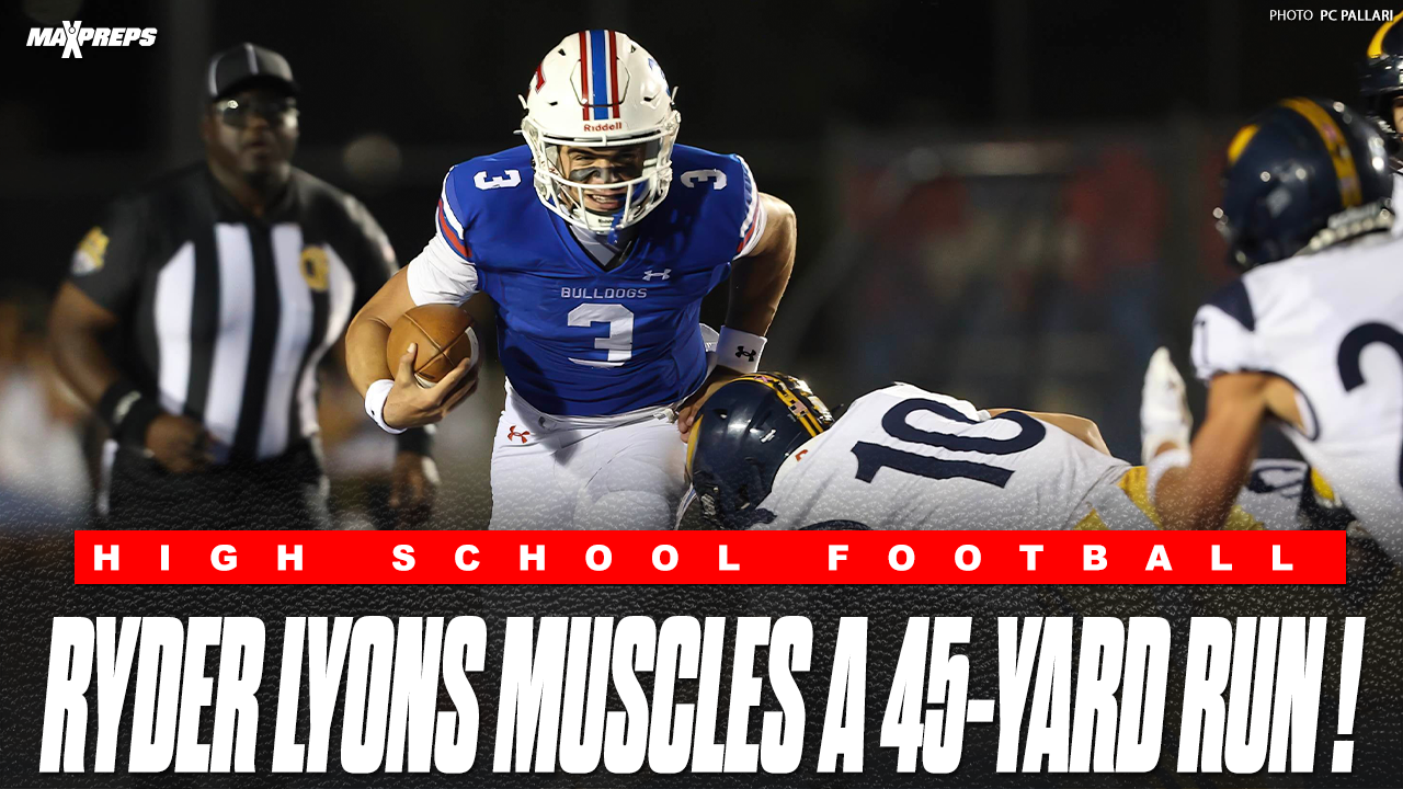 Ryder Lyons Delivered a 45-yard Burst vs. The Whitney Wildcats!