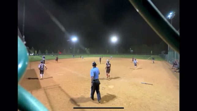 Kaylee Ramrattan hits a home run vs. Lady Hornets (6/1/24)