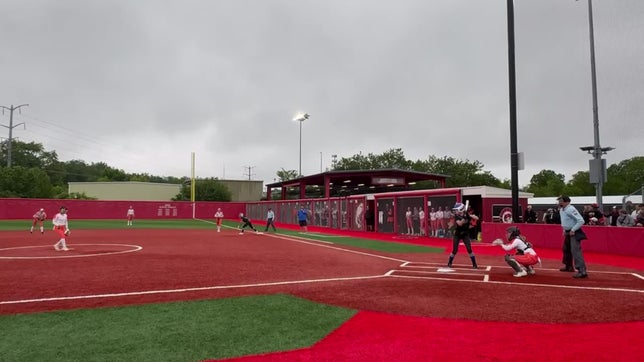 We won the game 4-2 to move onto Super Sectionals.  I later added a triple to right field.