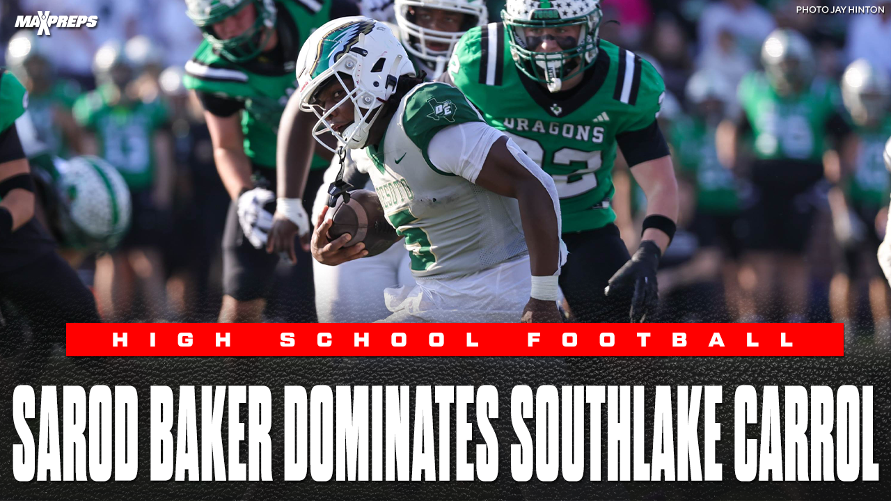 SaRod Baker Erupts for 346 Yards, Powers DeSoto Past Southlake Carroll