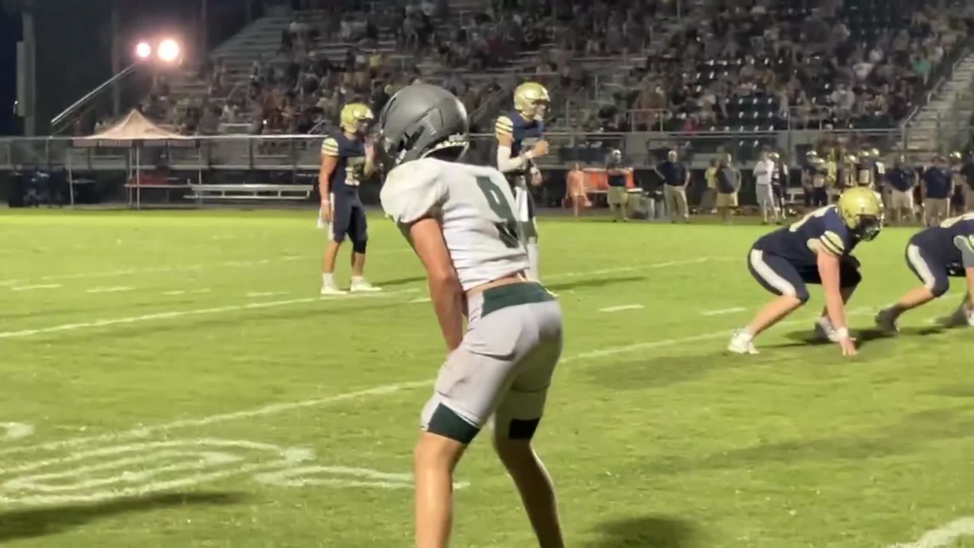 Big time touchdown MASON KICKLIGHTER