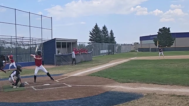 double on a 2-2 count