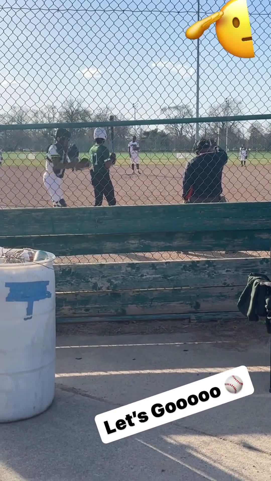Zion Finley triple