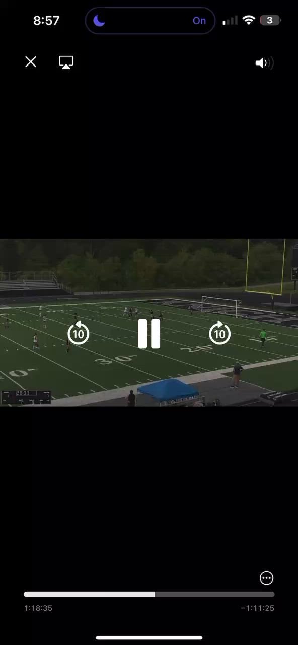 first high school game