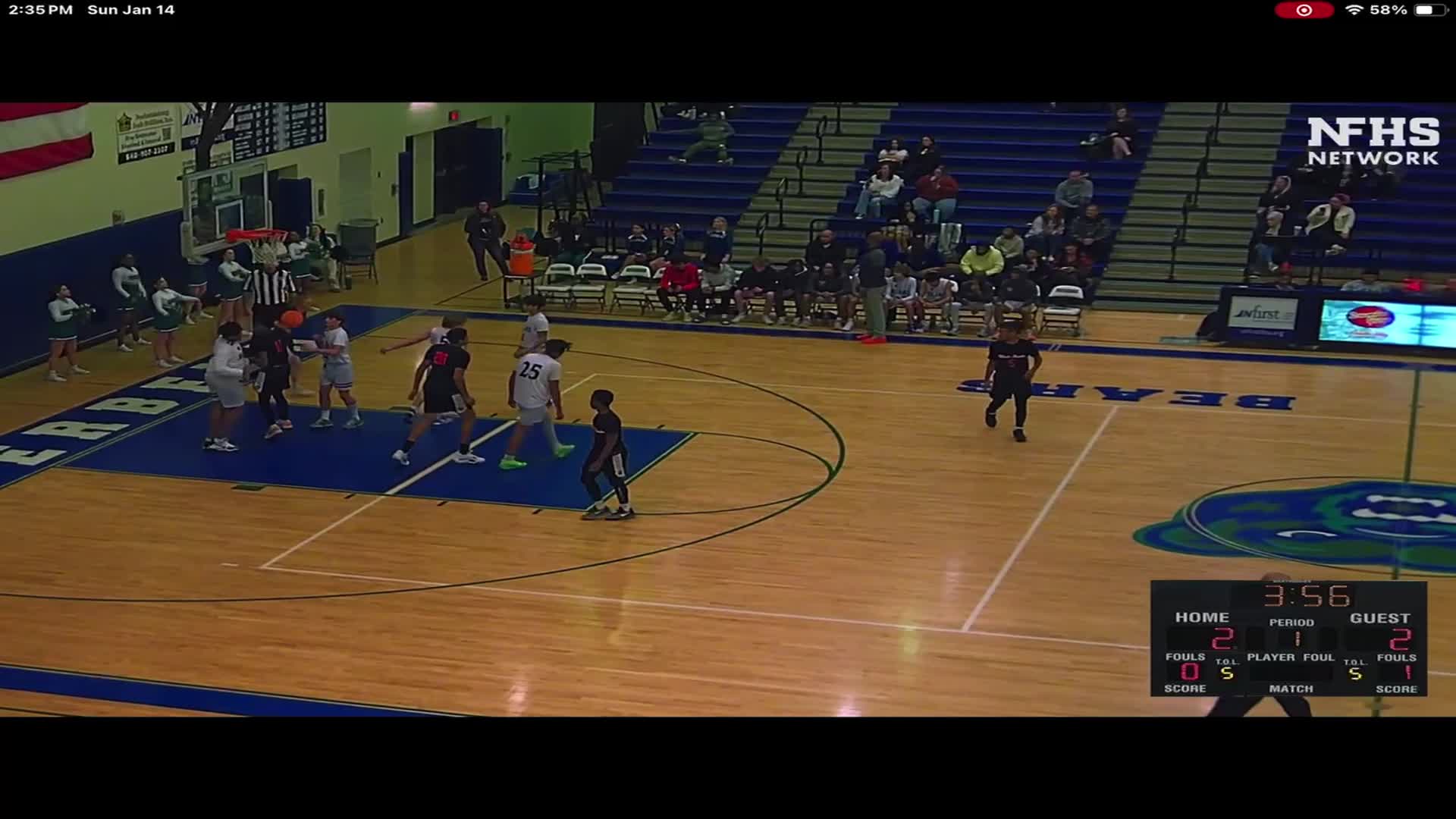 Good team effort! Great defense! BP handles Riverbend, 57-36. Check the highlights !
