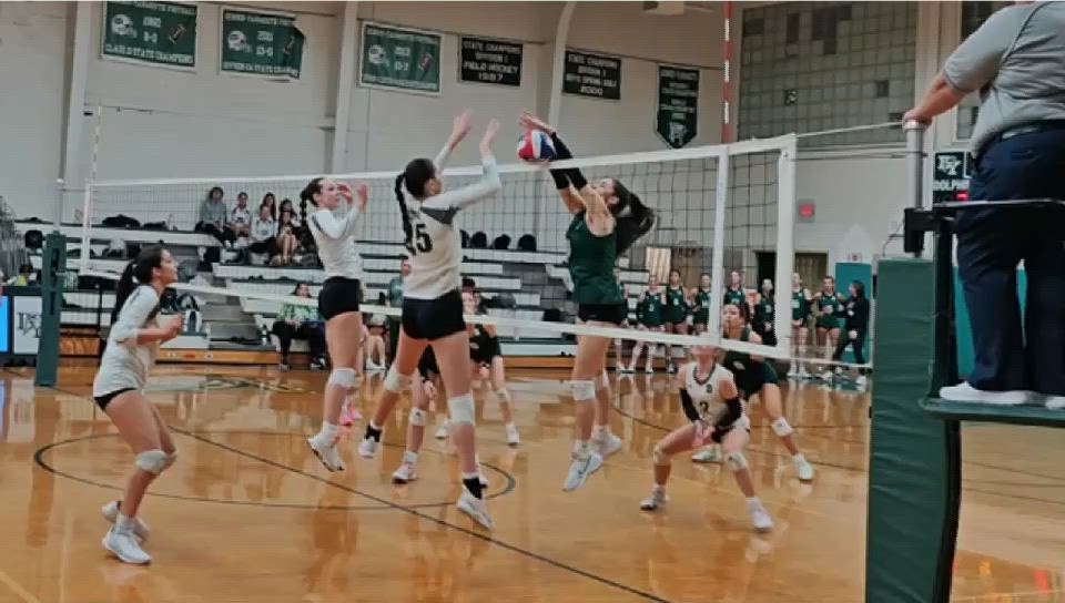 Chloe McKinnon #11 Defense vs Dennis-Yarmouth