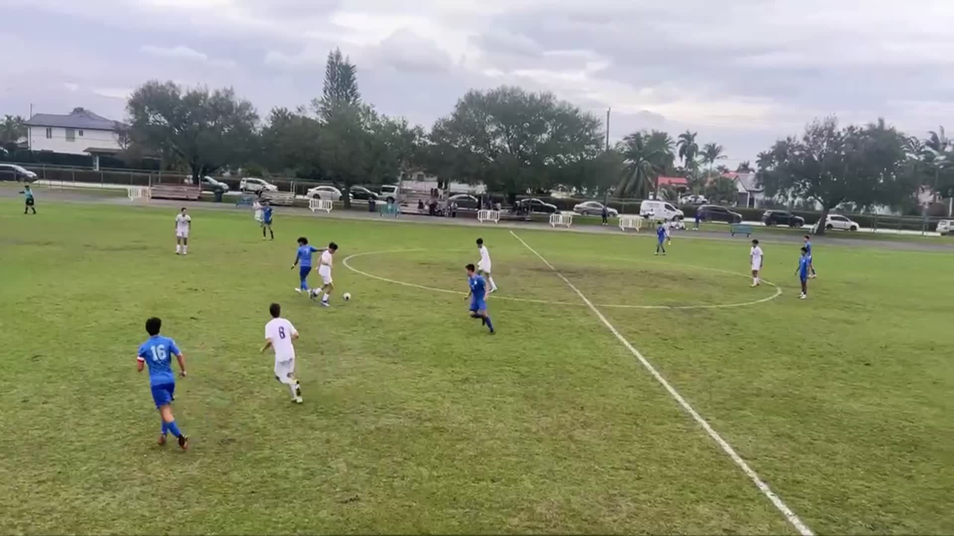 William's goal assisted by Keller*