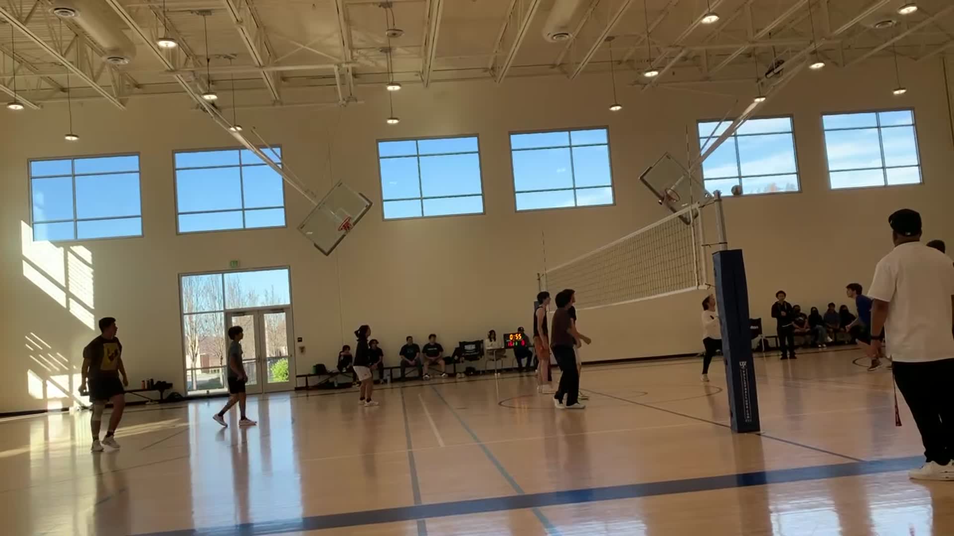 Scrimmage sister school